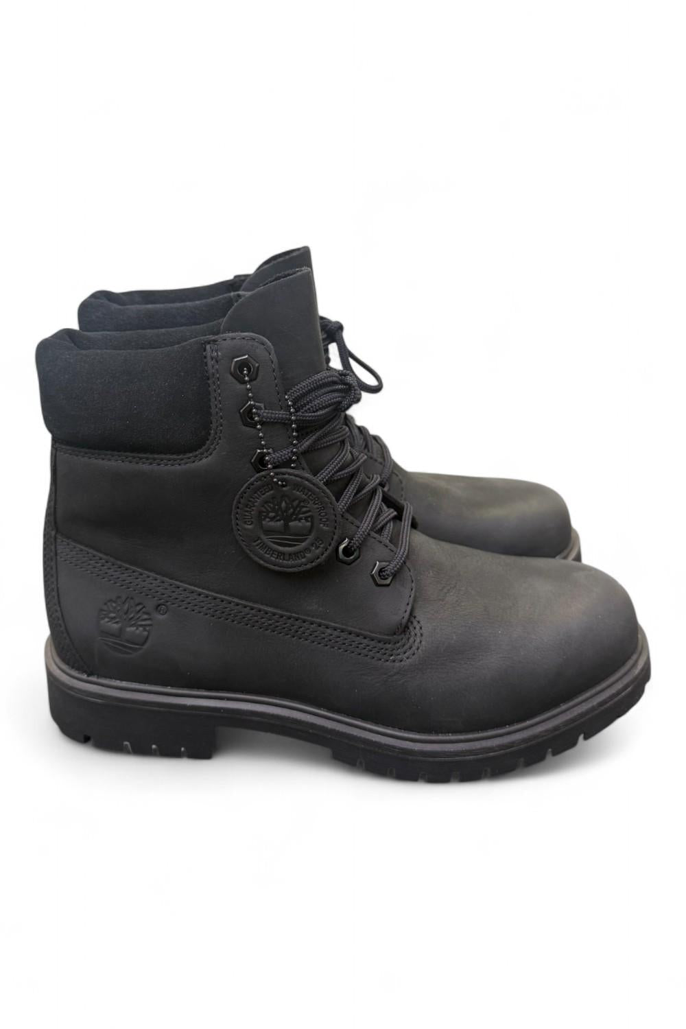 Anfibio Impermeabile Timberland® Premium 6-Inch da Uomo in pelle nera ingrassata 0A6CH6 