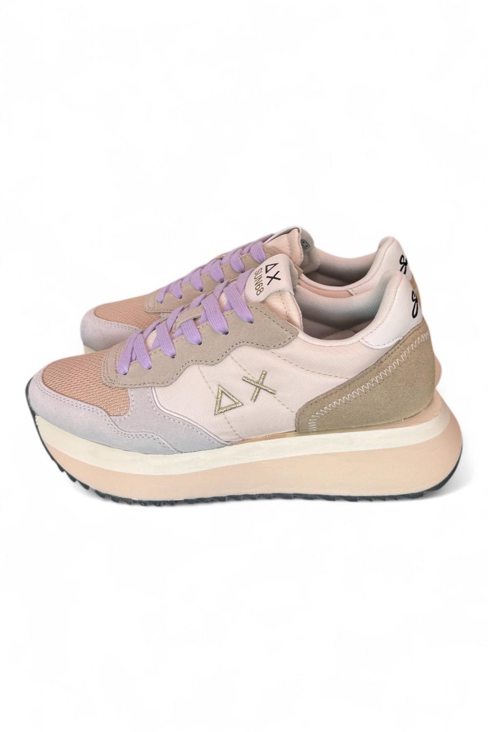 Sneaker donna Sun68 Big Ally beige 