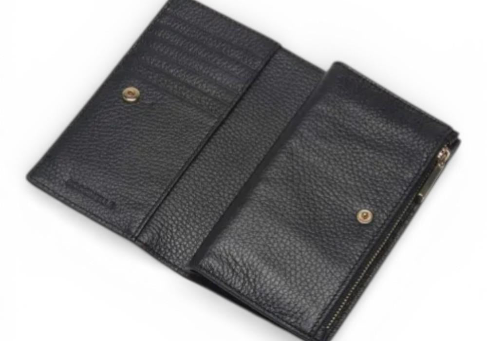 P.foglio metallic soft nero lungo Coccinelle 