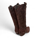 Stivale texano suede testa di moro Ranye 
