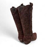Stivale texano suede testa di moro Ranye 