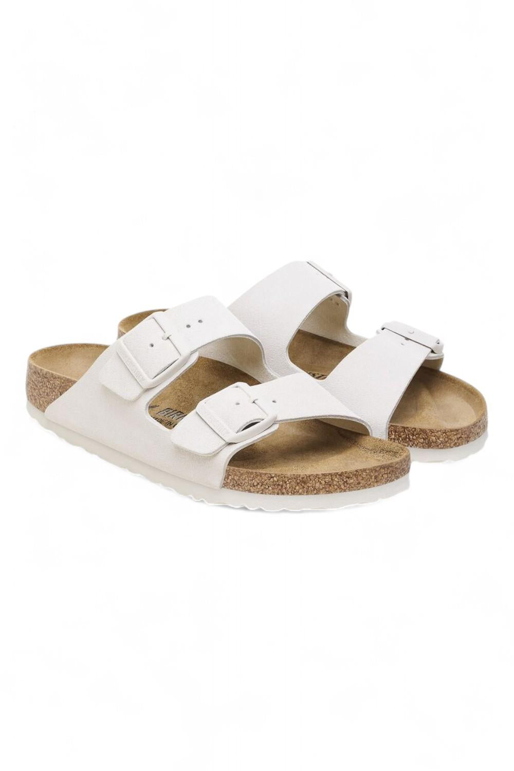 Ciabatta Birkenstock Arizona Suede Antique White 1024516 
