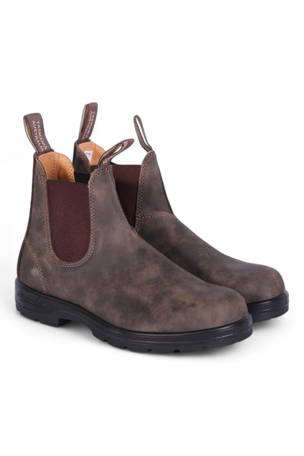 Stivaletto beatles Blundstone marrone ingrassato 