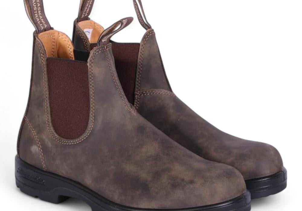 Stivaletto beatles Blundstone marrone ingrassato 