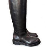 Stivale pompiere pelle nera Anima <BR/> 
