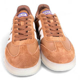 Sneaker uomo Boston Back 70 cuoio bianca 
