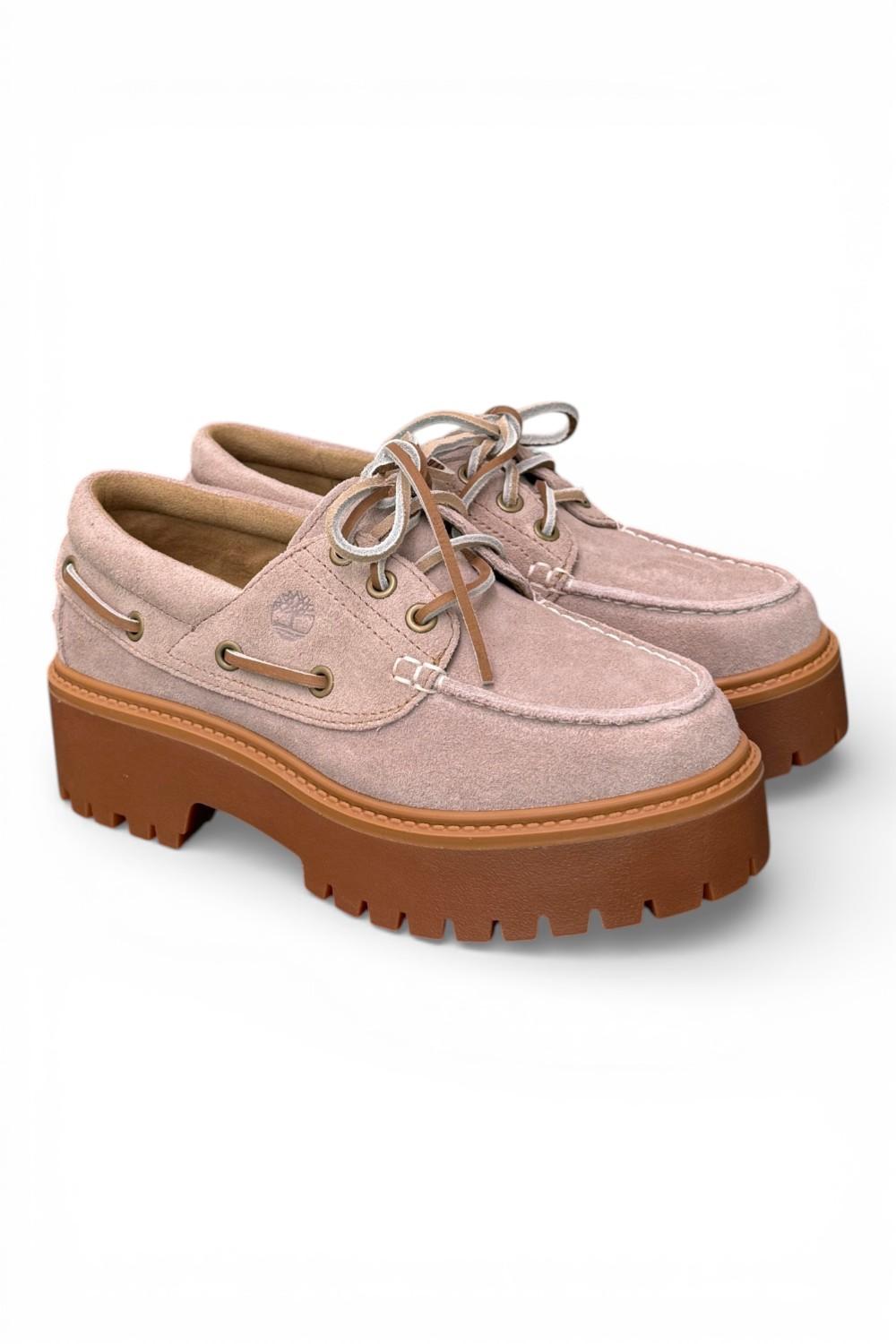 Allacciato Barca STONE STREET BOAT  light purple Timberland 