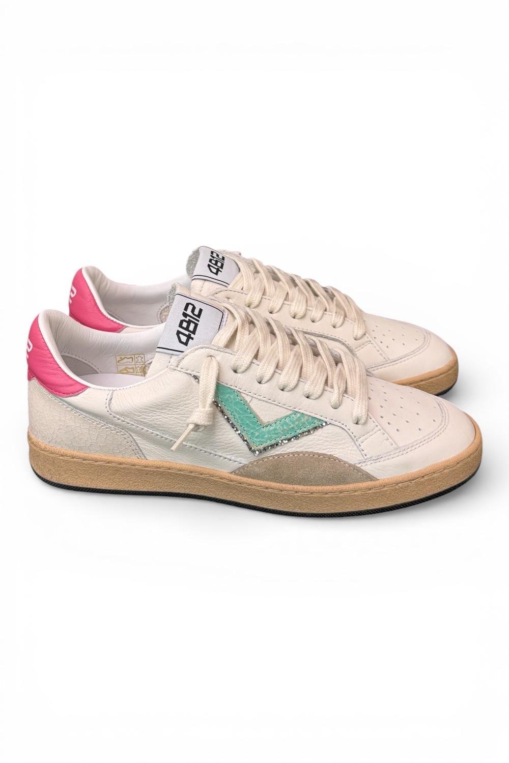 Sneaker donna 4B12 Play New D2001 bianca 