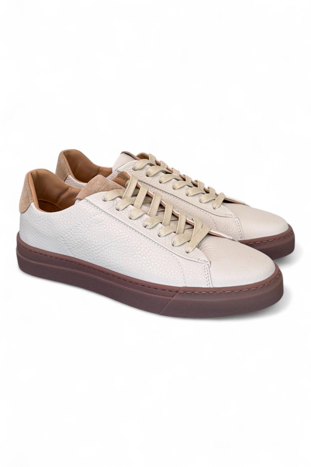 Sneaker uomo nappa panna Olimpia Stokton 