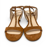 Sandalo cintino T borchie suede cuoio Isabelle Paris 