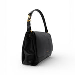 Postino Cecile pelle nera Gianni Chiarini<BR/> 