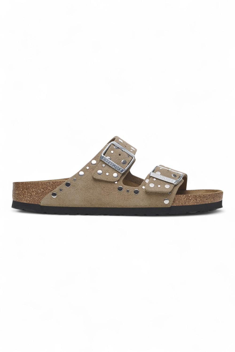 Ciabatta Arizona Rivet Suede Taupe 1029390 