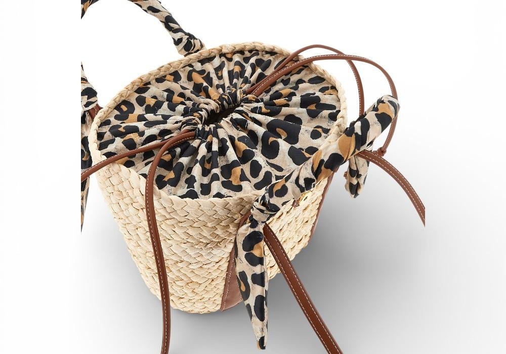 Secchiello paglia Soleil Basket beige leo Rue Madam 