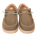 Sneaker uomo Wally Workwear green Hey Dude 