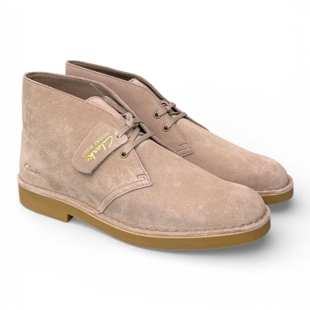 Scarpa uomo Desert Boot Evo beige Clarks<BR/> 