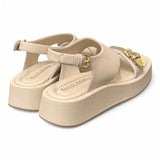 Sandalo asimmetrico burro Zanon<BR/> 