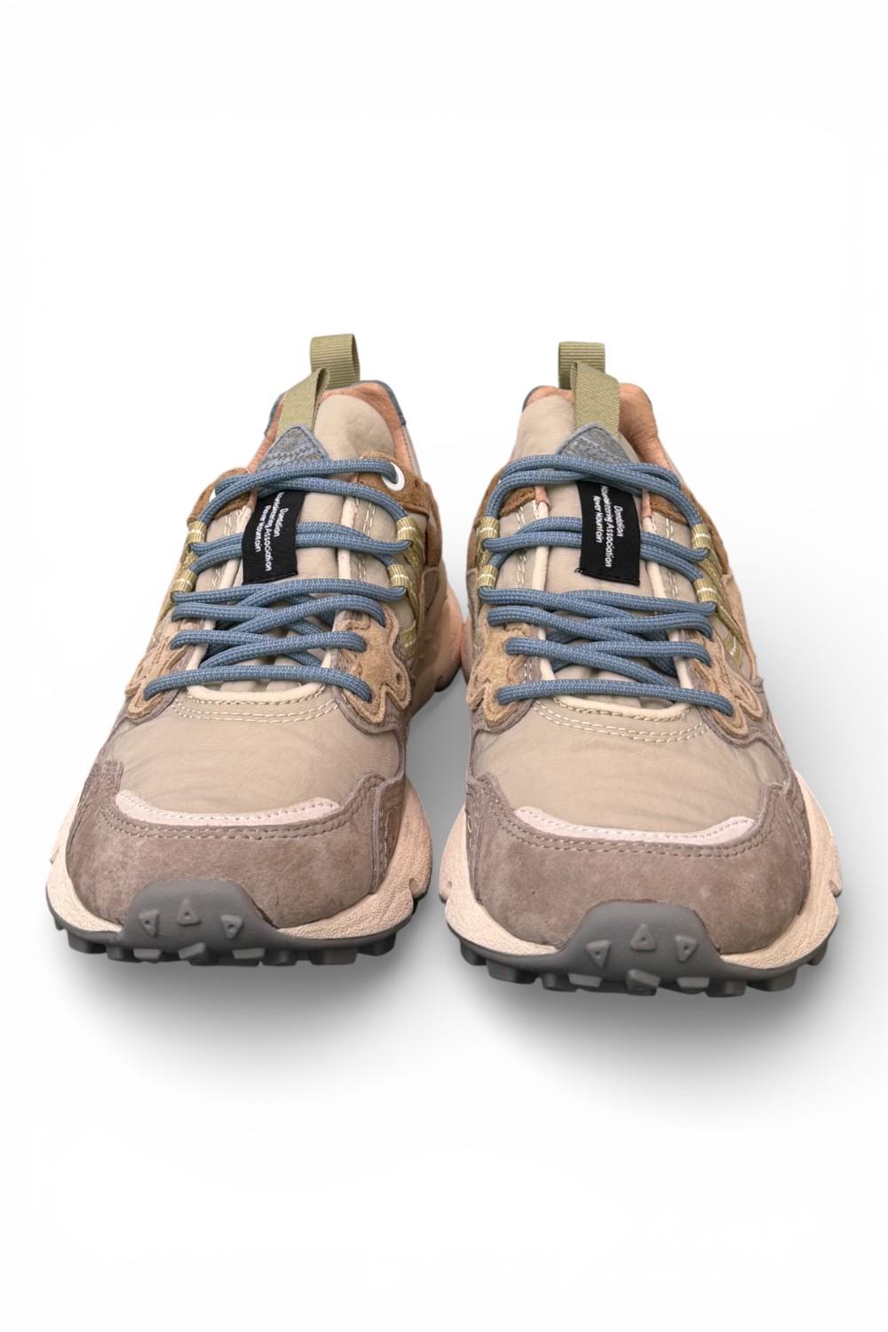Sneaker donna Yamano 3 1D53 grey beige Flower Mountain 