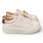 Sneaker Gioplus Oliva latte mucca charms<BR/> 