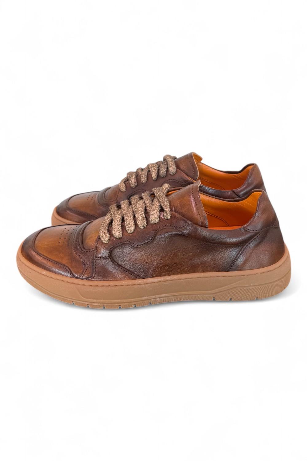 Sneaker pelle cuoio F.lli Rennella 
