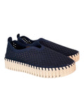 Scarpa traforata platform blu Ilse Jacobsen