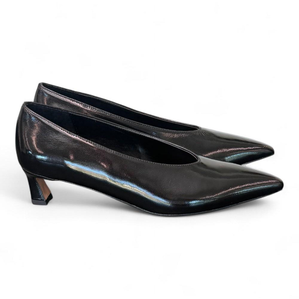 Decolté in naplak nero Bianca Di<BR/> 