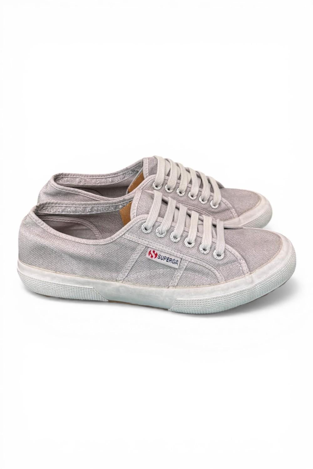 Sneaker uomo Superga 2750 cotton dyed grey lt 