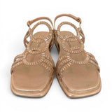 Sandalo cerchi strass oro Alma en Pena<BR/> 