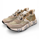 Sneaker uomo Club 01 Voile Blanche canvas salvia beige 1D52<BR/> 