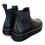 Stivaletto beatles pelle nera extralight Frau<BR/> 