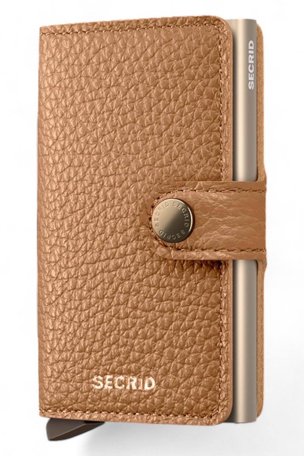 Miniwallet vintage Secrid MPE cappuccino 