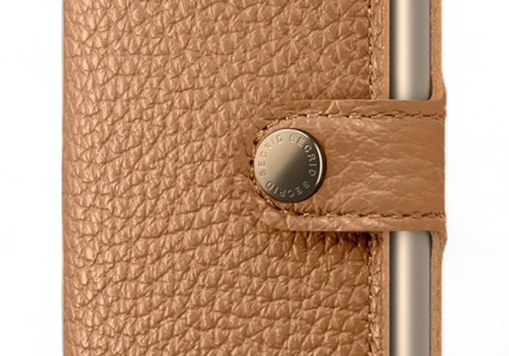 Miniwallet vintage Secrid MPE cappuccino 