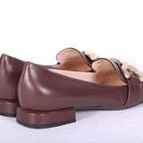 Mocassino accessorio testa di moro forma quadra Matteo Pitti<BR/> 