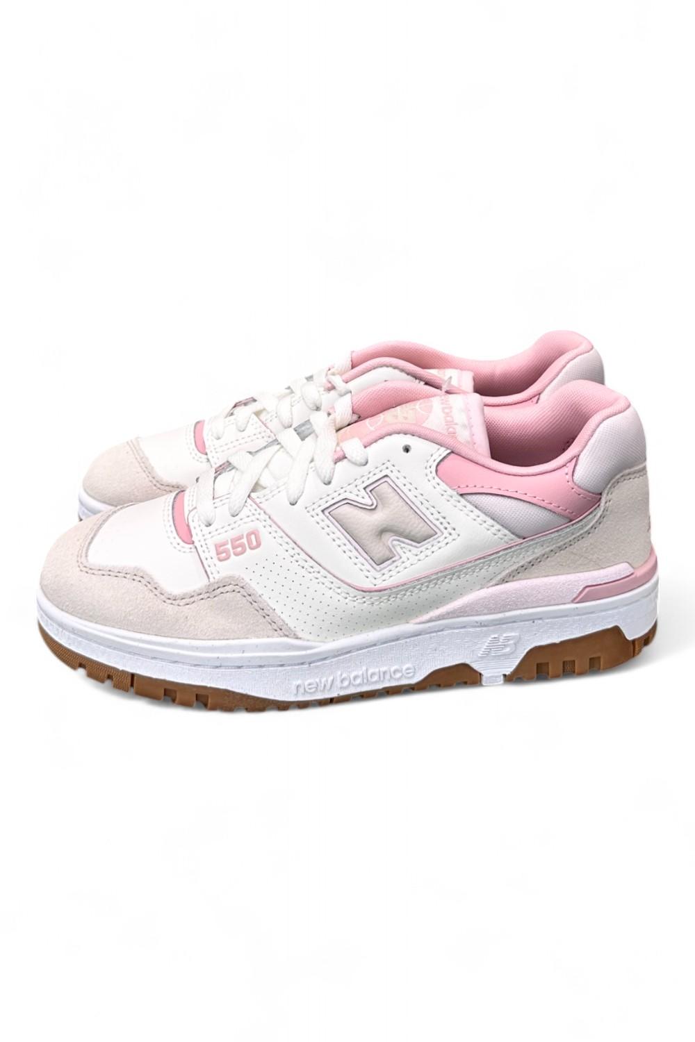 Sneaker New Balance BBW550 NL bianco rosa donna 