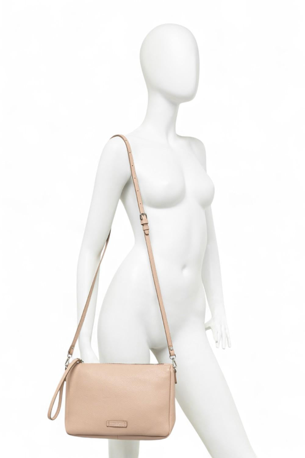 Pochette Nora pelle pink salt Gianni Chiarini<BR/> 