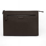Pochette maxy uomo donna pelle testa di moro Gianni Chiarini 