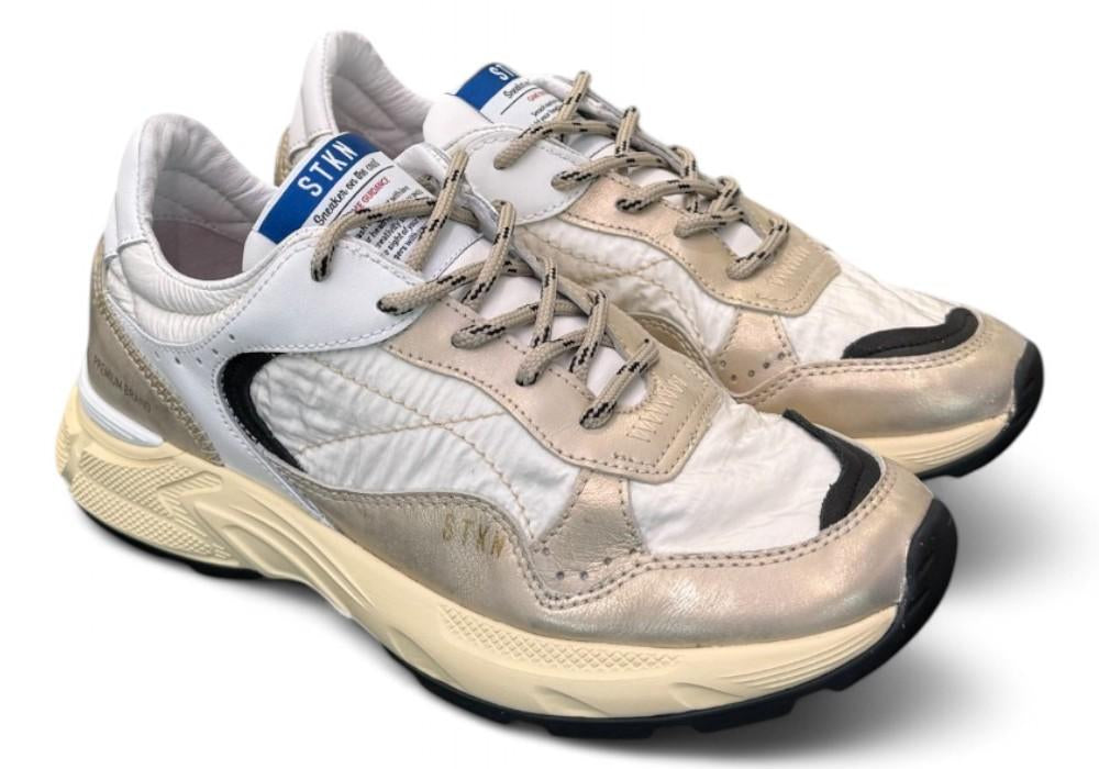 Sneaker donna Stokton Reverse White Gold 