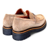 Mocassino donna suede beige Mjus<BR/> 