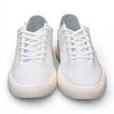 Sneaker uomo pelle bianca taglio vivo Stokton<BR/> 