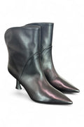 Stivaletto pelle nera Isabelle Paris