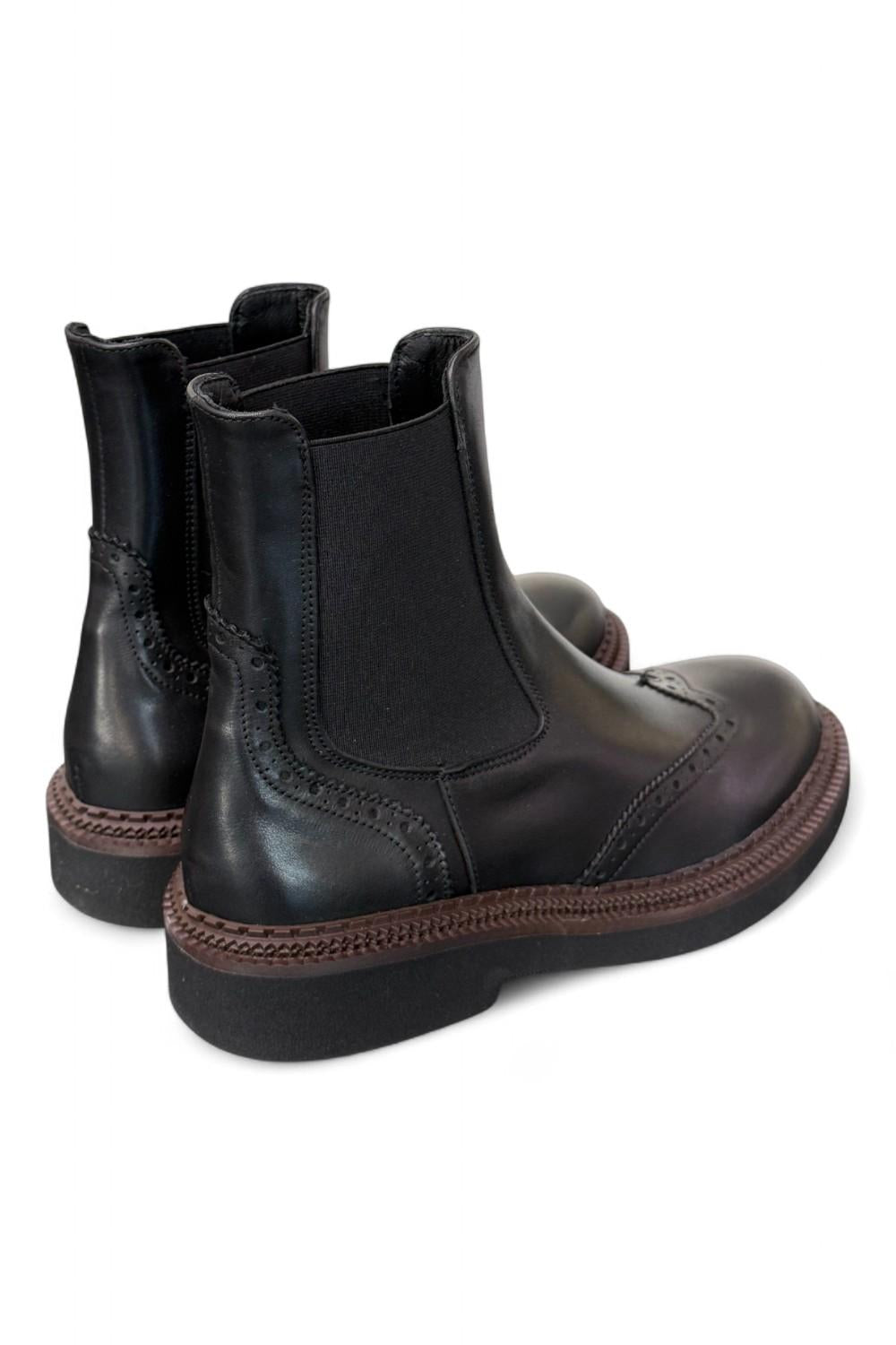Beatles imperiale pelle nera Crown<BR/> 