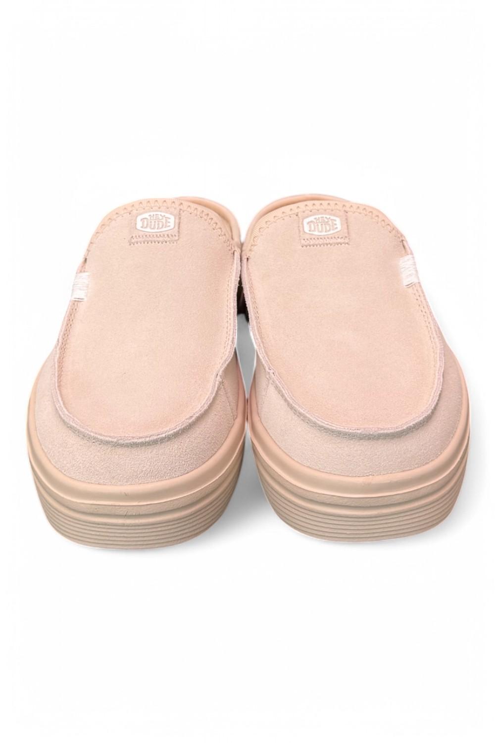 Sabot Hey Dude Austin Lift suede blush 