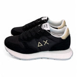 Sneaker donna SUN 68 ALLY black gold silver 
