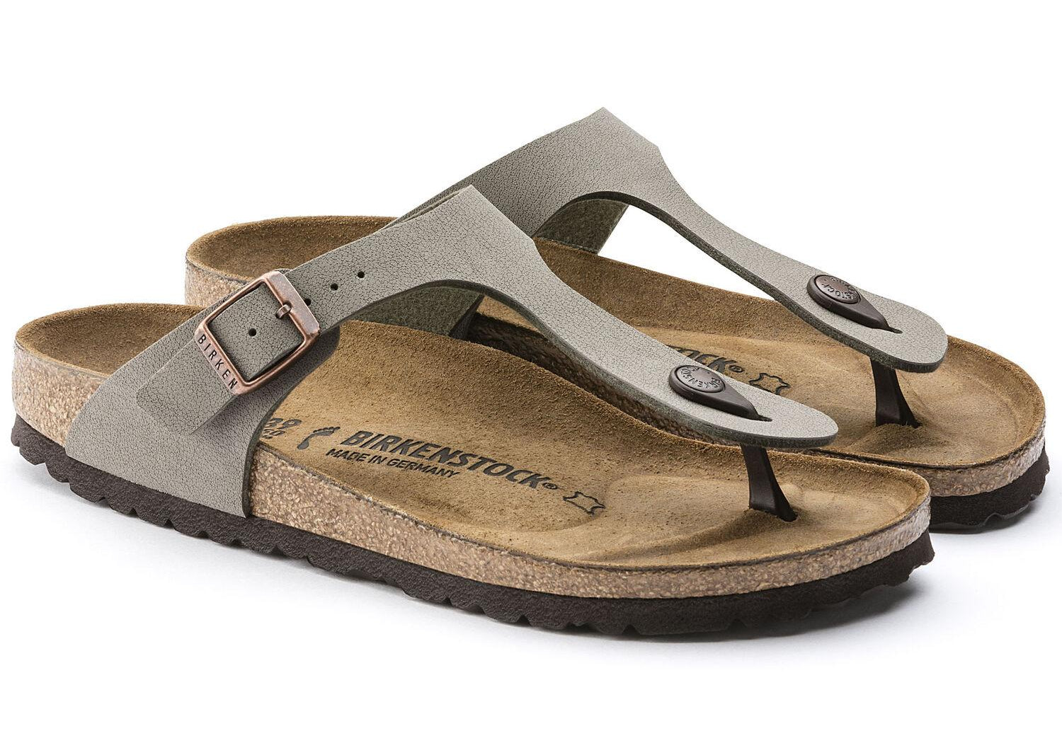 Ciabatta Gizeh uomo Stone Birkenstock 043391 