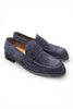 Mocassino camoscio blu Franco Fedele