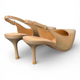 Slingback pelle nude T70 Chiconic 