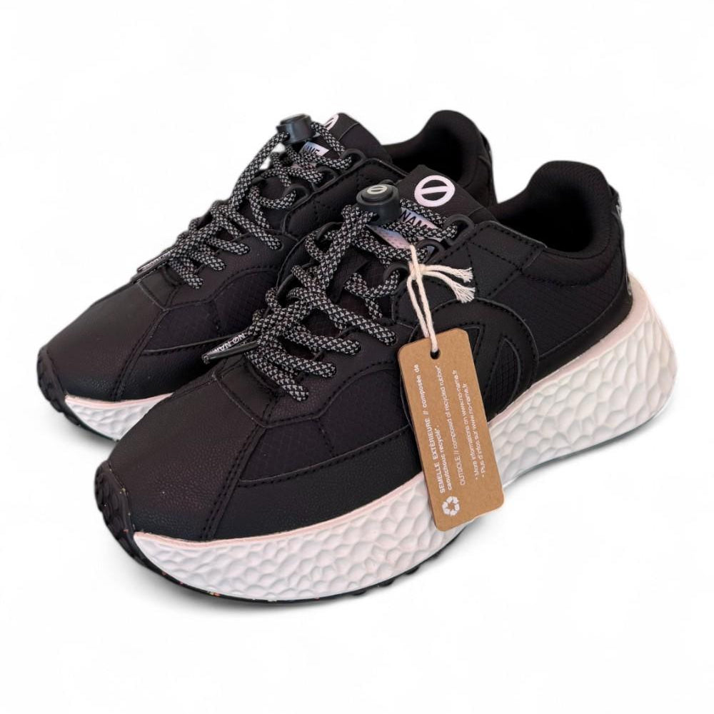 Sneaker donna Carter No Name tessuto nera 