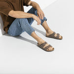 Ciabatta Arizona mocca birkibuc Birkenstock 151183 uomo 