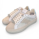 Sneaker donna crep beige celeste Stokton<BR/> 