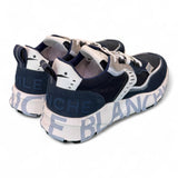 Sneaker uomo Club 01 Blu Voile Blanche<BR/> 