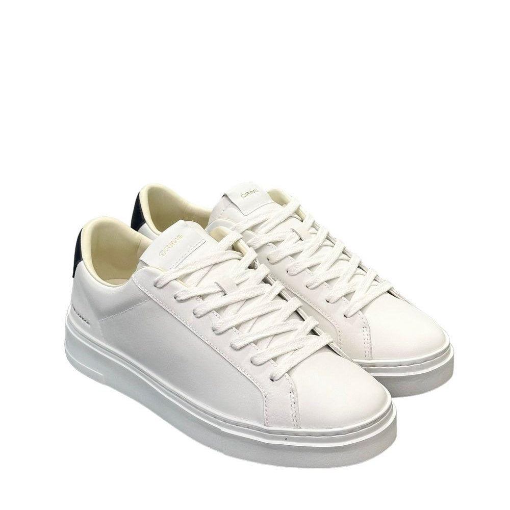 Sneaker uomo extralight bianca blu Crime London 